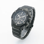 Hublot Black Skeleton Automatic Watch