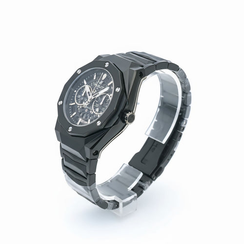 Hublot Black Skeleton Automatic Watch