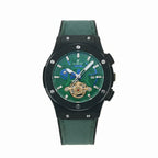 Hublot Classic Fusion Green Skeleton Automatic Watch