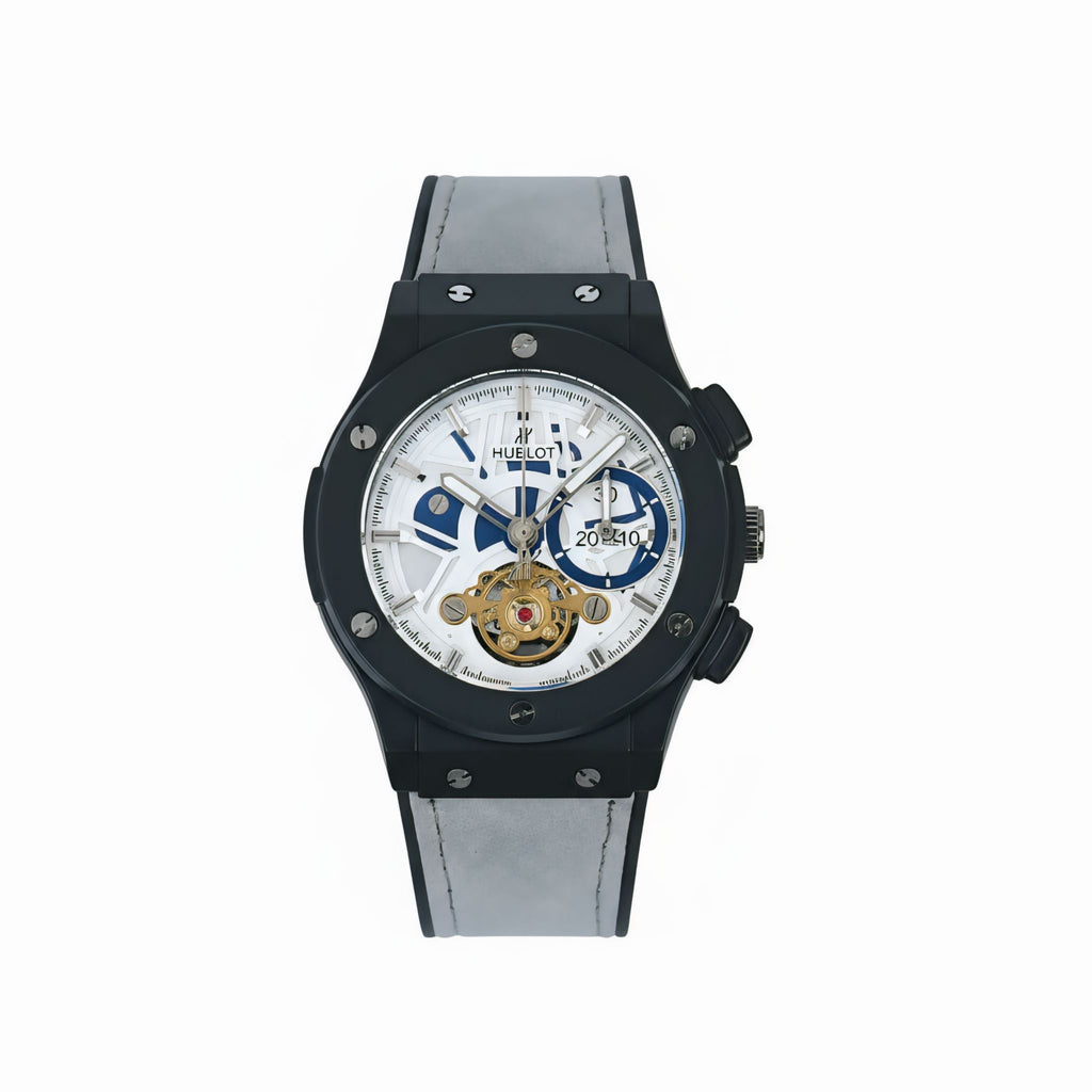 Hublot Classic Fusion White Skeleton Automatic Watch