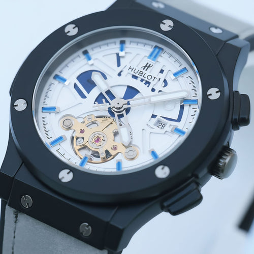 Hublot Classic Fusion White Skeleton Automatic Watch