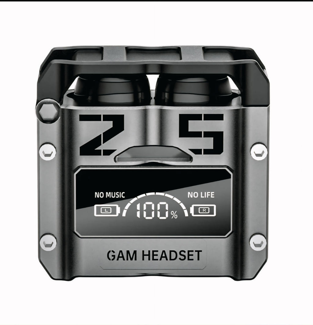 (M25) ZS GAM Headset – Futuristic Wireless Gaming Earbuds