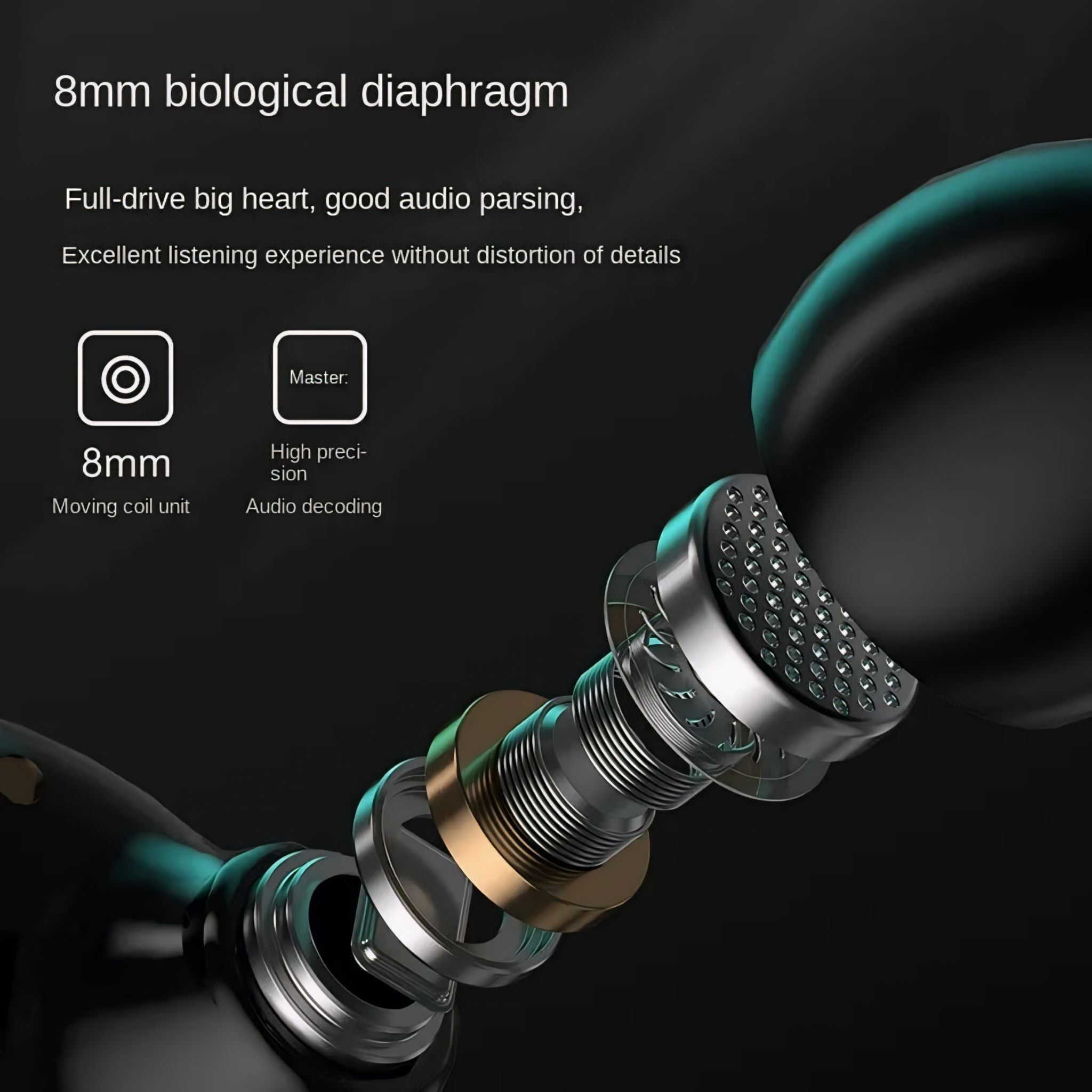(M25) ZS GAM Headset – Futuristic Wireless Gaming Earbuds