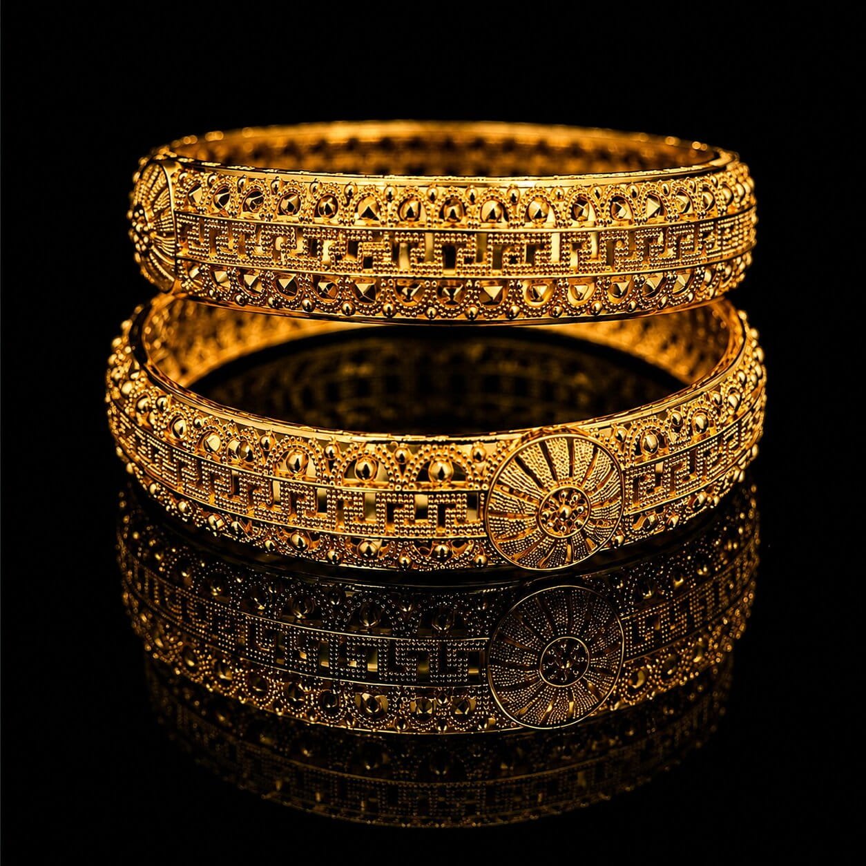 royal gold tone traditional bangle set for women royal gold tone traditional bangle set for women