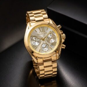 luxury skeleton style men's watch